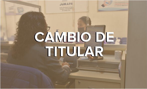 cambio de titular